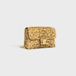 MEDIUM CELINE VICTOIRE BAG IN TRIOMPHE CANVAS WITH LEOPARD PRINT LEOPARD - Image 2